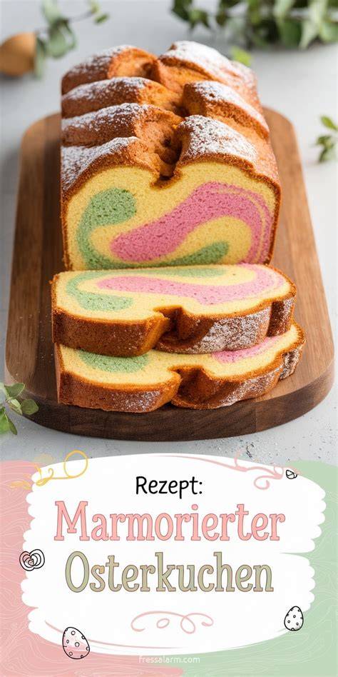 Einhorn-Torte angeschnitten mit buntem Muster