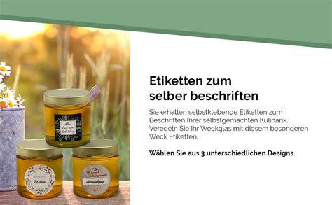 Einmachgläser: Sterilisation, Etiketten und dekorative Nutzung