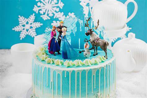 Eisberge aus Isomalt & Fondant-Schneeflocken