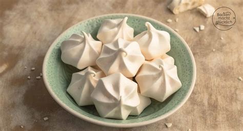 Eischnee ohne Zucker, Baiser und Zutaten