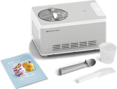 Eiscreme, Sorbet und Joghurt: Vielfalt mit der Springlane Elisa Eismaschine