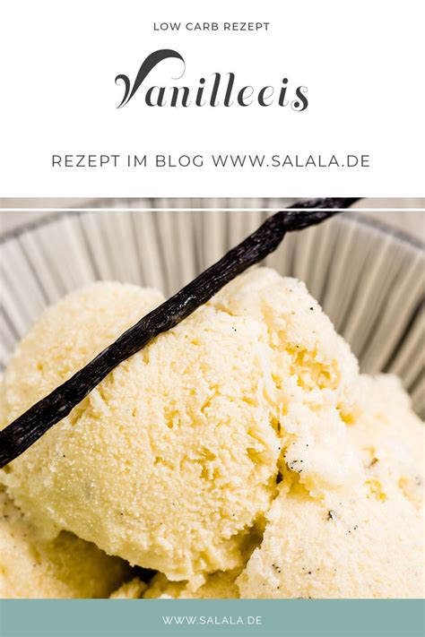 Eismaschine für Low Carb Vanilleeis