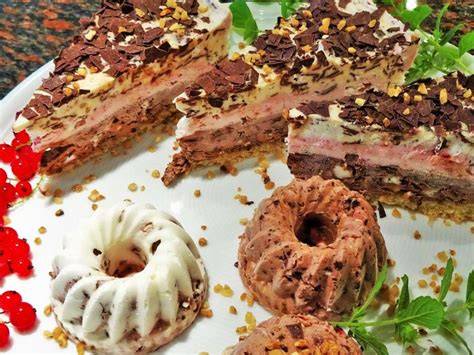 Eissplittertorte mit Beeren