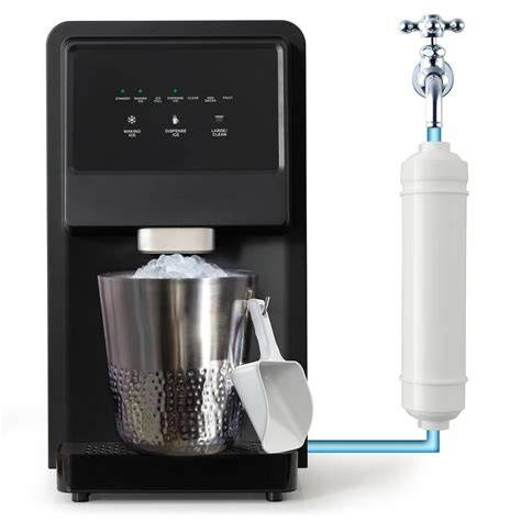 Eiswürfelmaschine mit Wasseranschluss - Aufbau und Funktionsweise