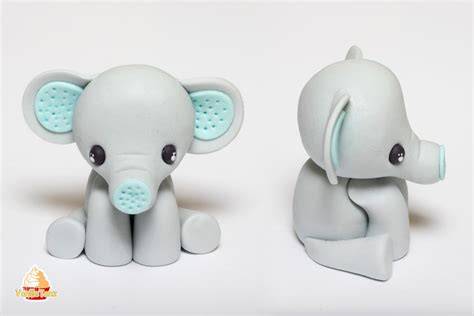 Elefant aus Fondant: Details