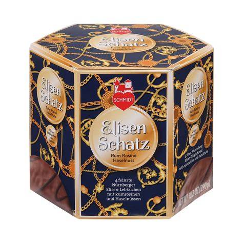 Elisen-Schatz Lebkuchen mit Haselnüssen und Schokolade