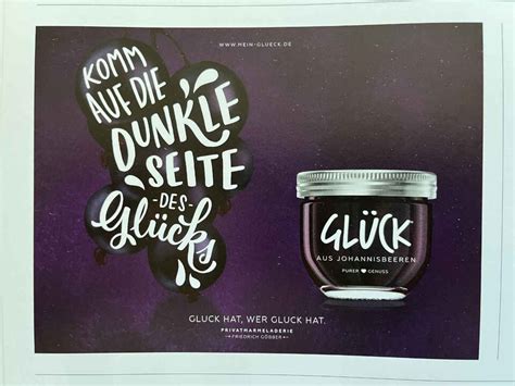 Emotionen und Kampagnen Visuals der Glück Marmelade