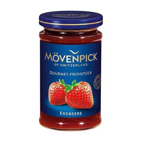 Empfohlene Anrichteweisen für Mövenpick Marmelade