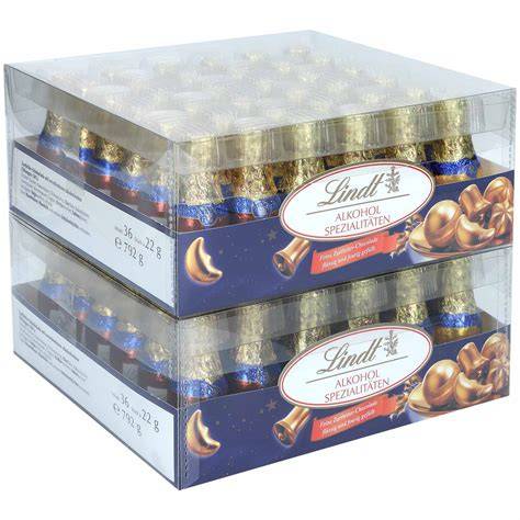 Empfohlene Getränkebegleiter zu Lindt Alkoholpralinen