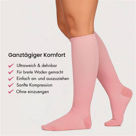 Empfohlene Kompressionsstrümpfe für schwere Beine