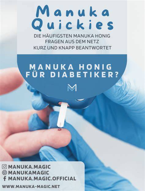 Empfohlene Verzehrmenge Manuka Honig für Diabetiker