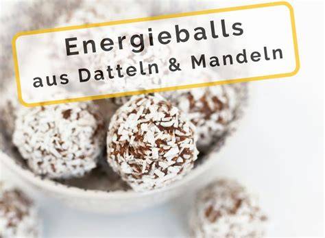 Energieballs, Schokonussbällchen, Rezeptgrafik