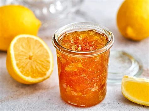 Englische Zitronenmarmelade als Tortenfüllung
