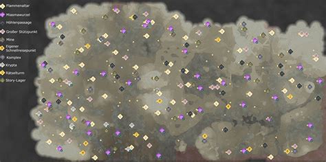 Enshrouded Karte: Hotspots für Honig und Wachs