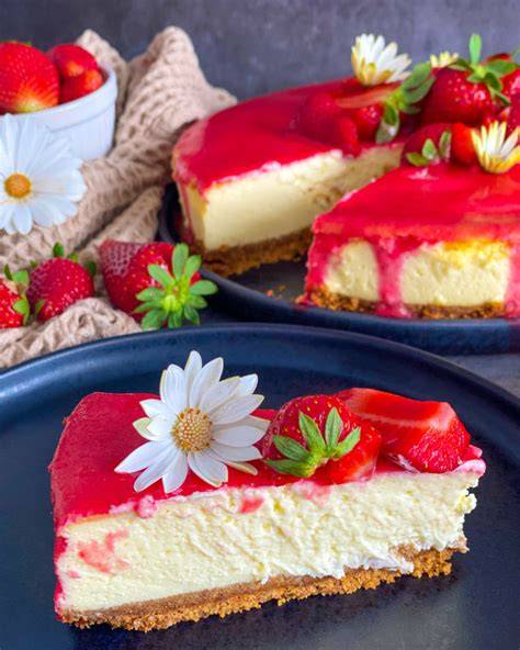 Erdbeer Cheesecake Topping