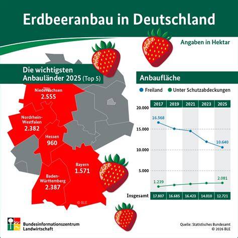 Erdbeer Mengen für Tortenbelag Infografik
