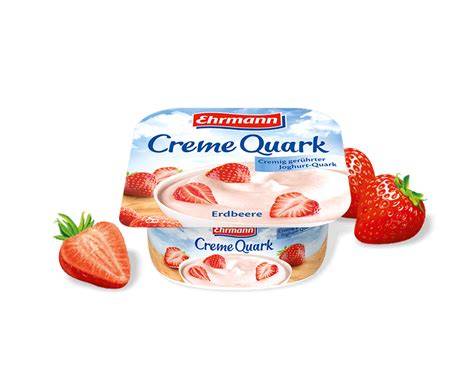 Erdbeer-Quark-Creme