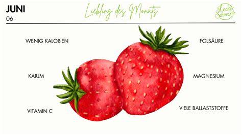Erdbeeren: Gesund, lecker und zuckerarm