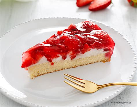 Erdbeerkuchen als klassischer Anlasskuchen