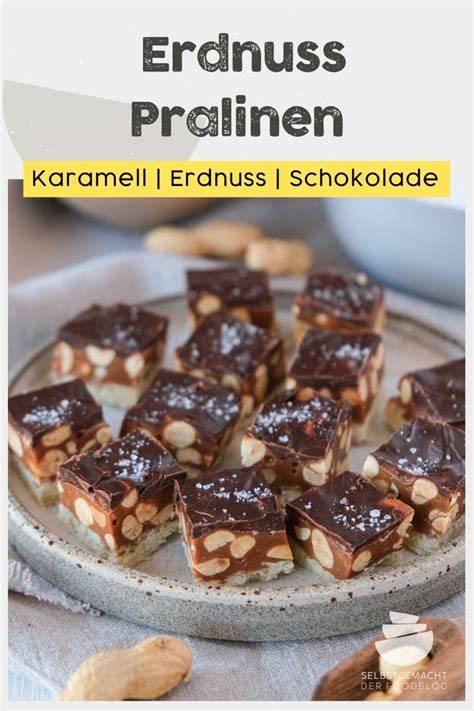 Erdnuss-Schokolade selbstgemacht Zutaten und Ergebnisse