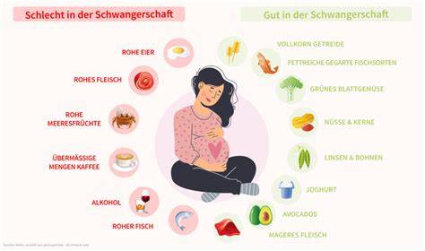Ernährungsempfehlungen in der Schwangerschaft