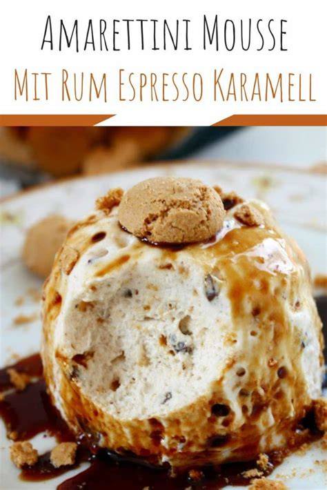 Espresso-Mascarpone-Mousse mit Amarettini