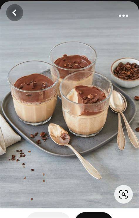 Espresso-Schoko-Tassenküchlein: servierbereit
