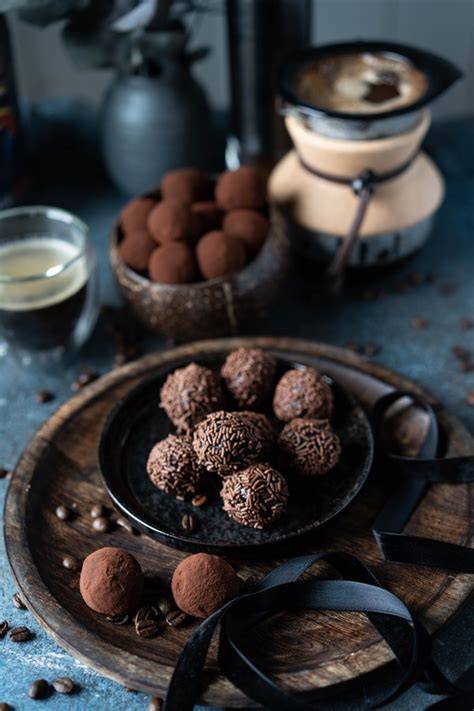 Espresso-Trüffel als Küchen-Geschenk