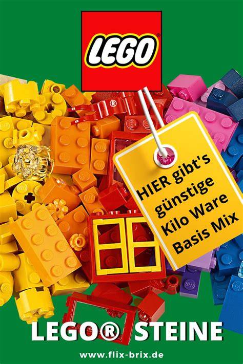 Essbare Legosteine als Party-Gastgeschenk