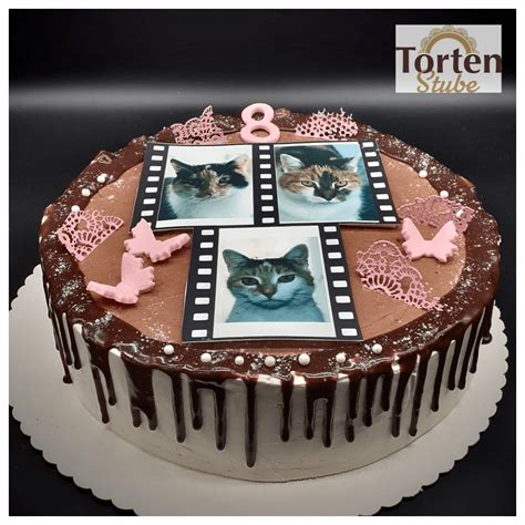 Essbaren Fotodruck korrekt auf eine Torte auflegen
