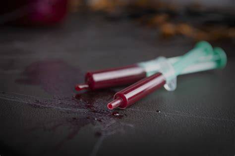 Essbares Blut aus Puderzucker - Schokoladig und realistisch
