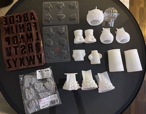 Esspapier Legofiguren und Silikonformen