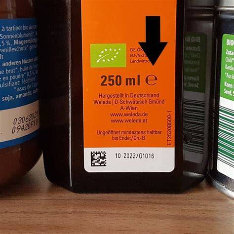 Etikettenlesen auf Verpackungen