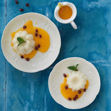 Exotische Winterdesserts: Mango, Granatapfel, Kokos, Parfait