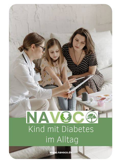 Familie im Alltag mit Kind und Diabetes