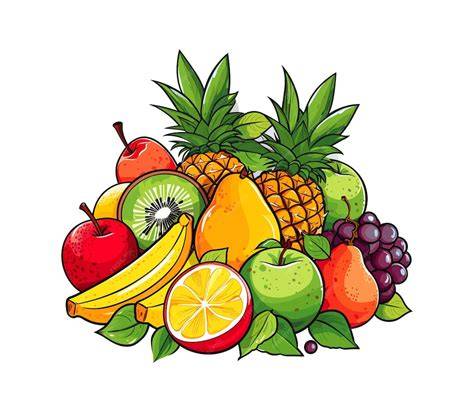Familien-Inspiration, Herz und Früchte - Illustration zum Rezept
