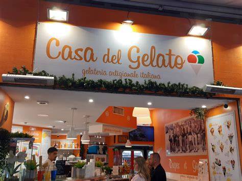 Familienfreundlicher Außenbereich Casa del Gelato