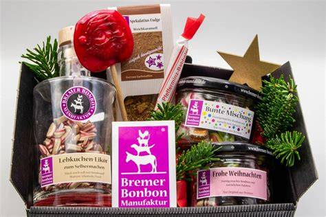 Familienpaket mit Lebkuchen und Weihnachtsbox