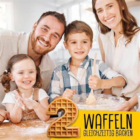 Familientradition: Waffelbacken mit Kindern