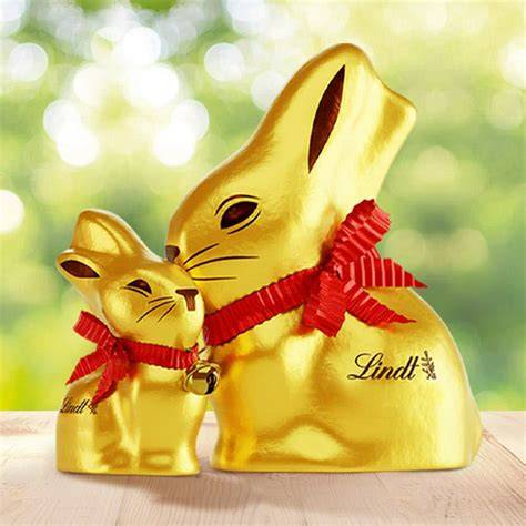 Familientradition mit Lindt Goldhase zu Ostern