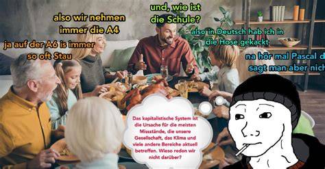 Familientreffen beim gemeinsamen Kuchenessen