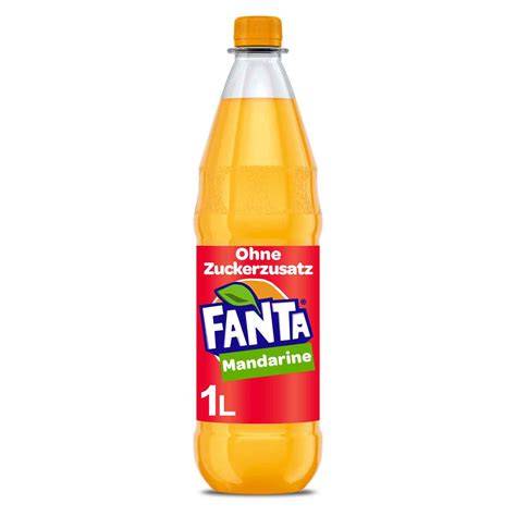 Fanta Mandarine ohne Zucker 1,0l PET-Flasche
