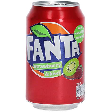 Fanta Strawberry Flasche und Dose