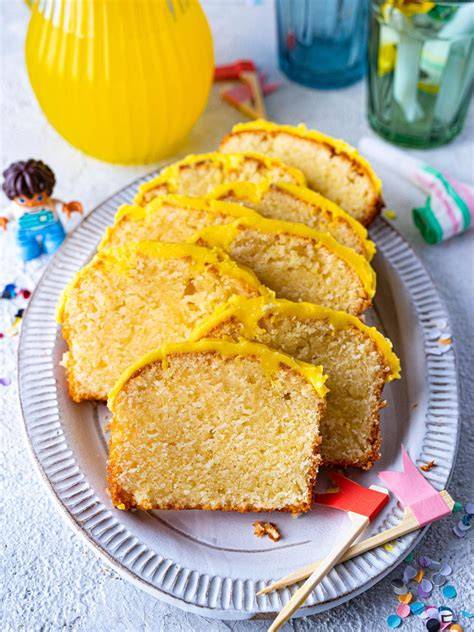 Fantakuchen aufgeschnitten