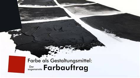 Farbauftrag auf verschiedenen Papieren