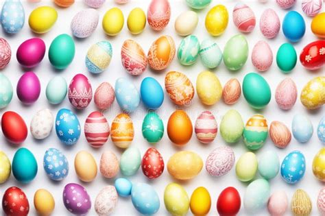 Farbenfrohe Lindt Ostereier in verschiedenen Designs