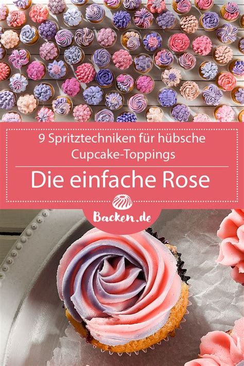 Farbiger und klassischer Dekorschnee auf Cupcakes und Torten