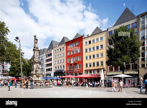 Fassade der Chocolaterie Jan von Werth am Alter Markt, Köln
