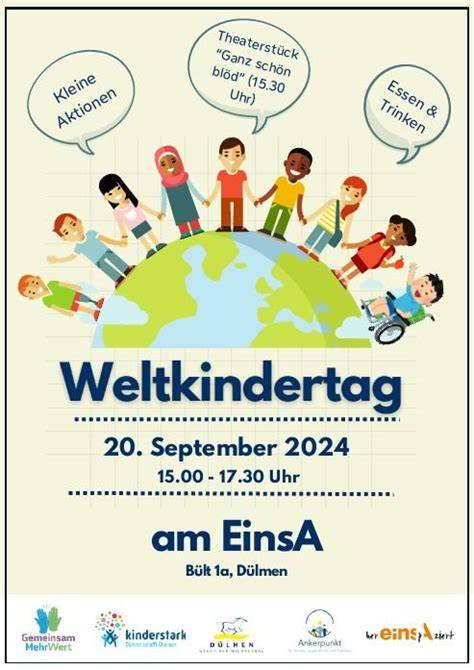 Feierlichkeiten zum Weltkindertag