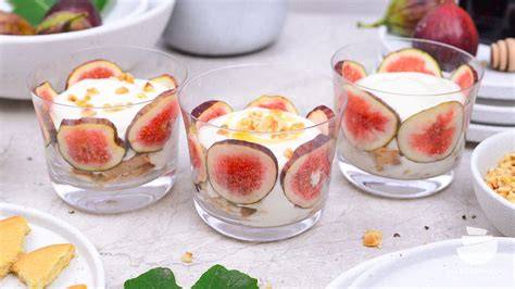 Feigen mit Mascarponecreme, ein einfaches Sommerdessert
